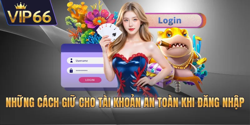 Những cách giữ cho tài khoản an toàn khi đăng nhập